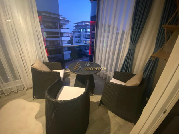 Студия в комплексе с инфраструктурой в 250 метрах от моря в Кестель, 45 м2 - Ракурс 13