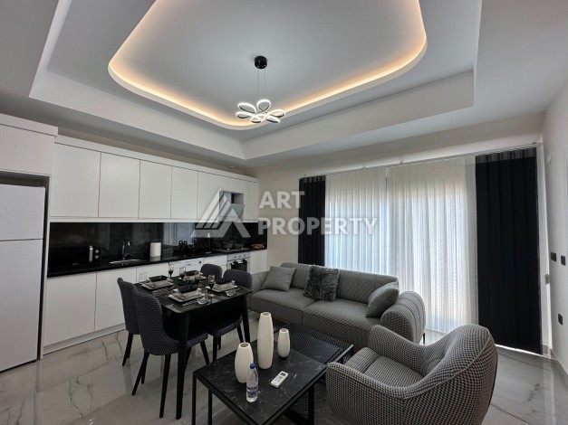 Видовой 2+1 дуплекс с новой мебелью в Махмутларе, 90 м² - Ракурс 1