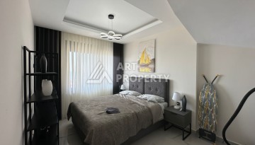 Видовой 2+1 дуплекс с новой мебелью в Махмутларе, 90 м² - Ракурс 12