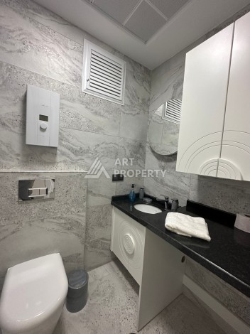 Видовой 2+1 дуплекс с новой мебелью в Махмутларе, 90 м² - Ракурс 13
