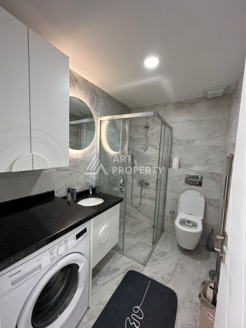 Видовой 2+1 дуплекс с новой мебелью в Махмутларе, 90 м² - Ракурс 14