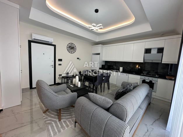 Видовой 2+1 дуплекс с новой мебелью в Махмутларе, 90 м² - Ракурс 37