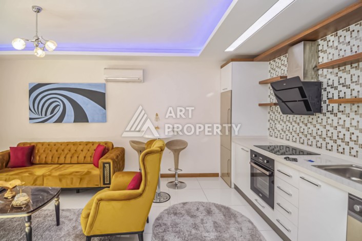 Большая квартира 1+1 в Махмутларе с видом на море, 60 м² - Ракурс 7