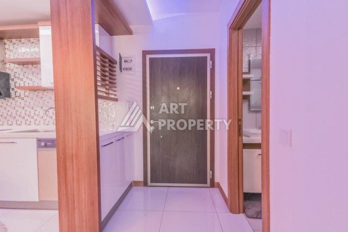 Большая квартира 1+1 в Махмутларе с видом на море, 60 м² - Ракурс 8