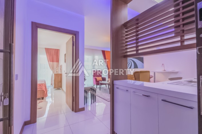 Большая квартира 1+1 в Махмутларе с видом на море, 60 м² - Ракурс 10
