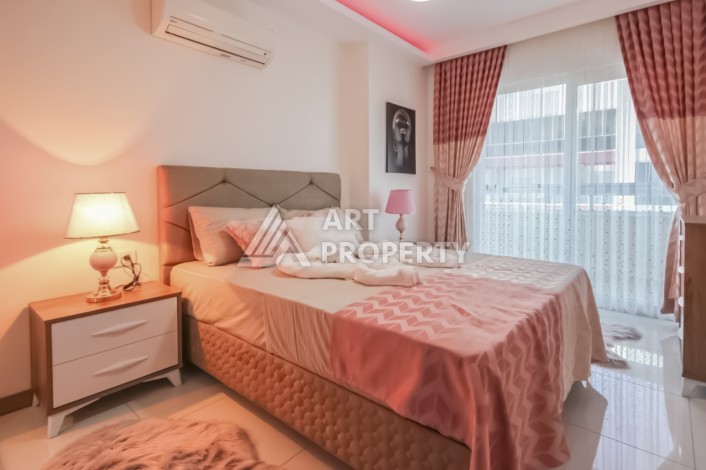 Большая квартира 1+1 в Махмутларе с видом на море, 60 м² - Ракурс 13