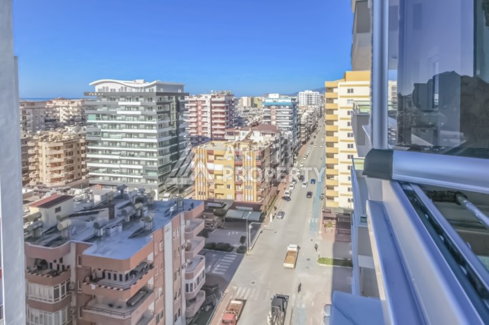 Большая квартира 1+1 в Махмутларе с видом на море, 60 м² - Ракурс 15