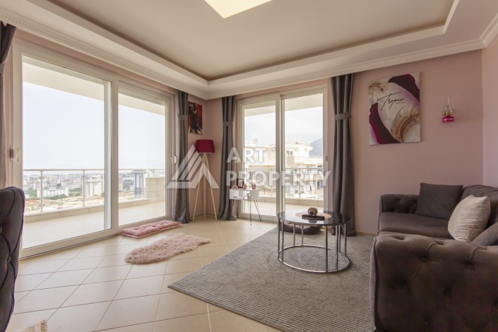 Большая квартира 2+1 в Махмутларе с панорамным видом, 100 м² - Ракурс 0