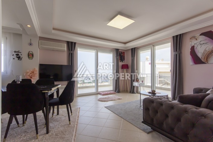 Большая квартира 2+1 в Махмутларе с панорамным видом, 100 м² - Ракурс 1