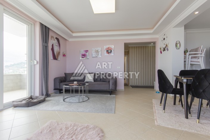 Большая квартира 2+1 в Махмутларе с панорамным видом, 100 м² - Ракурс 2