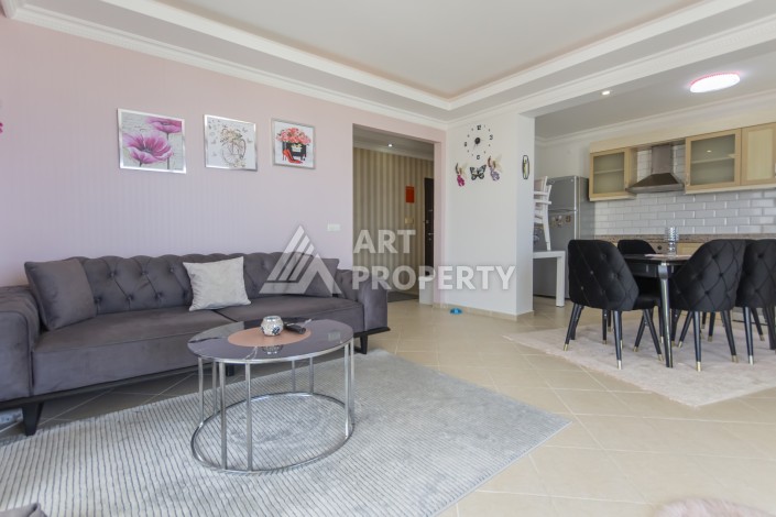 Большая квартира 2+1 в Махмутларе с панорамным видом, 100 м² - Ракурс 3