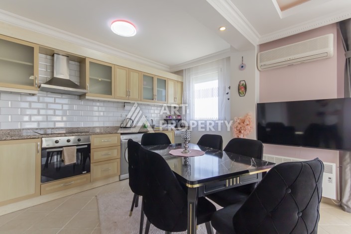 Большая квартира 2+1 в Махмутларе с панорамным видом, 100 м² - Ракурс 4