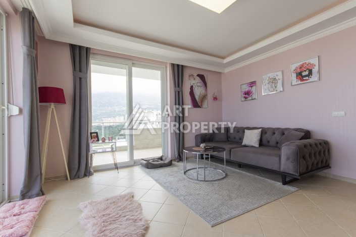 Большая квартира 2+1 в Махмутларе с панорамным видом, 100 м² - Ракурс 5