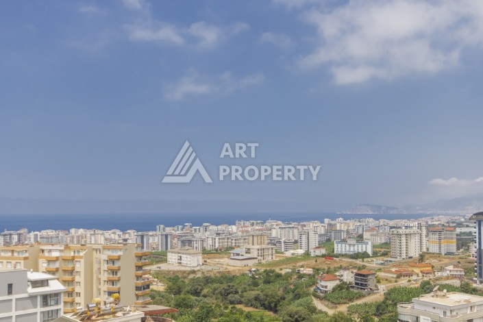 Большая квартира 2+1 в Махмутларе с панорамным видом, 100 м² - Ракурс 6