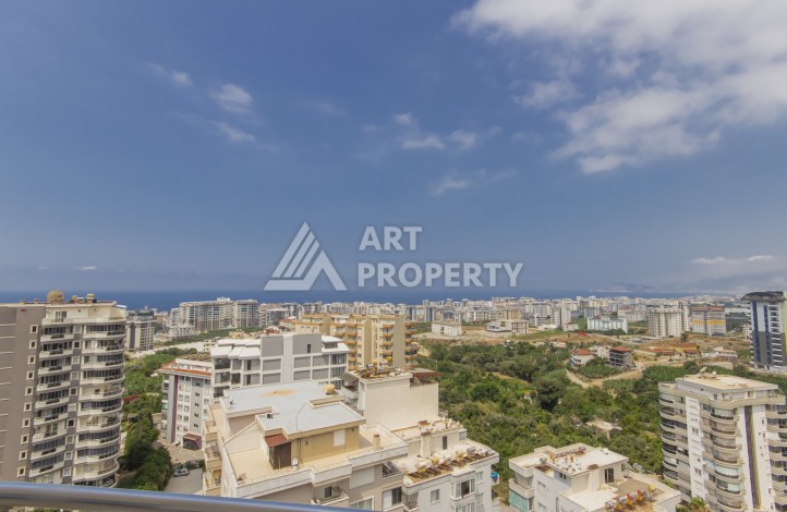 Большая квартира 2+1 в Махмутларе с панорамным видом, 100 м² - Ракурс 7