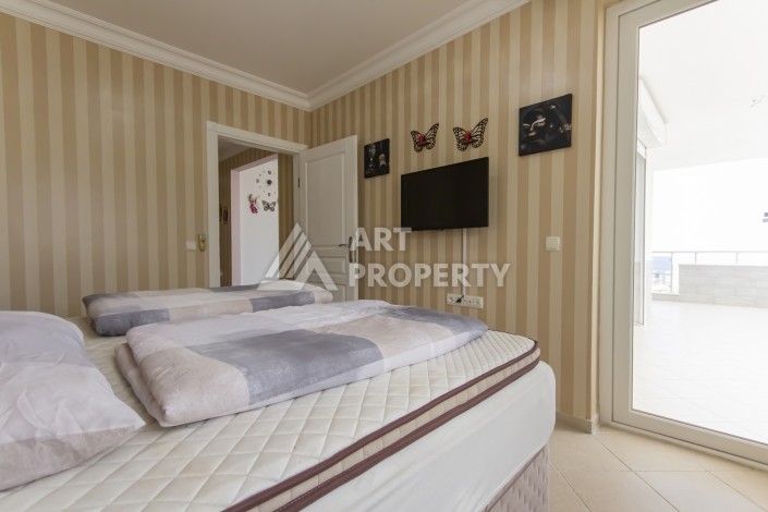 Большая квартира 2+1 в Махмутларе с панорамным видом, 100 м² - Ракурс 25