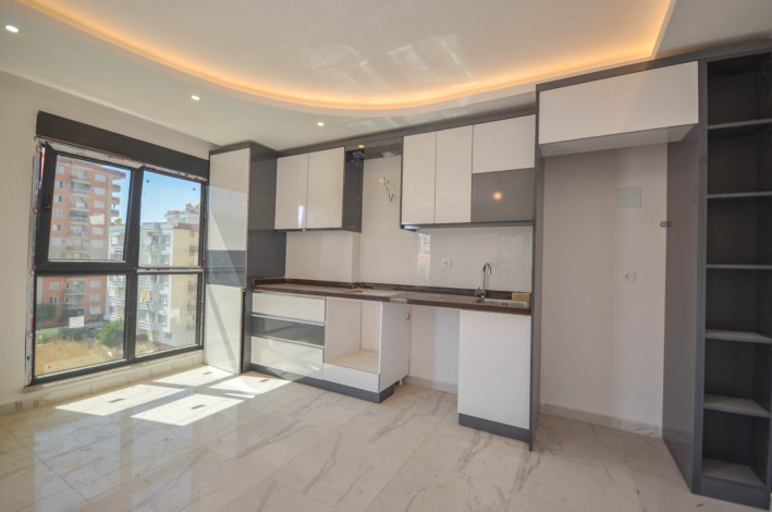 Трехкомнатная квартира на берегу Средиземного моря в районе Махмутлар, 105 м2 - Ракурс 9