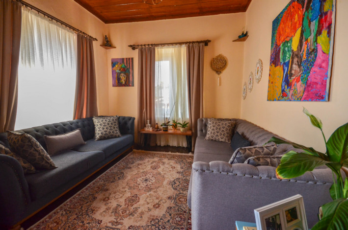 Дизайнерская трехкомнатная квартира в районе исторической крепости Аланья в 100 метрах от моря, 105м2 - Ракурс 4