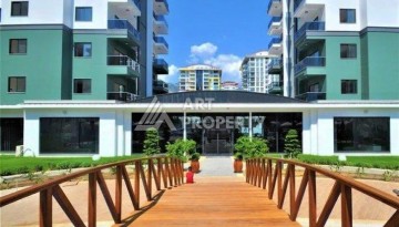Квартира 1+1 с видом на море и бассейн, 55 м². Махмутлар, Алания - Ракурс 16