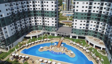 Квартира 1+1 с видом на море и бассейн, 55 м². Махмутлар, Алания - Ракурс 23