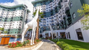 Квартира 1+1 с видом на море и бассейн, 55 м². Махмутлар, Алания - Ракурс 25