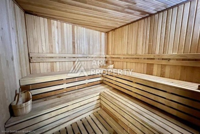 Квартира 1+1 с видом на море и бассейн, 55 м². Махмутлар, Алания - Ракурс 30