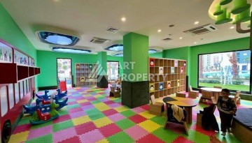 Квартира 1+1 с видом на море и бассейн, 55 м². Махмутлар, Алания - Ракурс 32