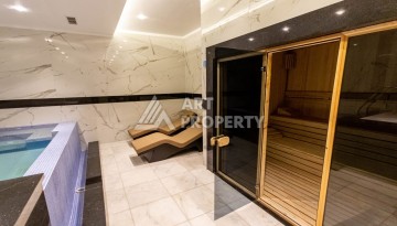 Квартира 1+1 с видом на море и бассейн, 55 м². Махмутлар, Алания - Ракурс 41