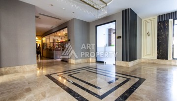 Квартира 1+1 с видом на море и бассейн, 55 м². Махмутлар, Алания - Ракурс 44