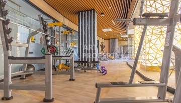 Квартира 1+1 с видом на море и бассейн, 55 м². Махмутлар, Алания - Ракурс 50
