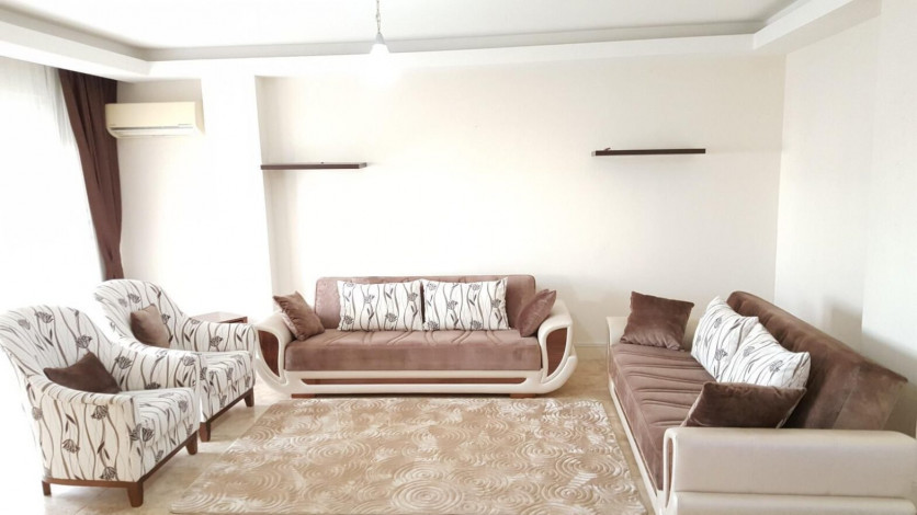 Дизайнерская трехкомнатная квартира в районе исторической крепости Аланья в 100 метрах от моря, 105м2 - Ракурс 29