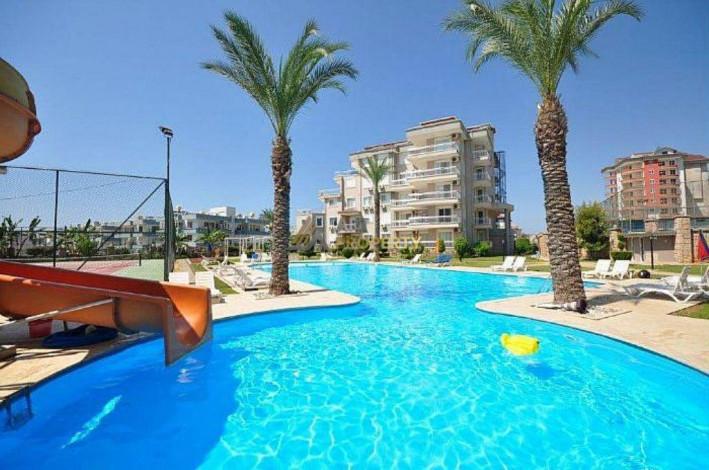 Дизайнерская трехкомнатная квартира в районе исторической крепости Аланья в 100 метрах от моря, 105м2 - Ракурс 42