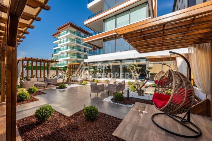Квартира 2+1 с видом на море в Кестеле, 110 м² - Ракурс 4