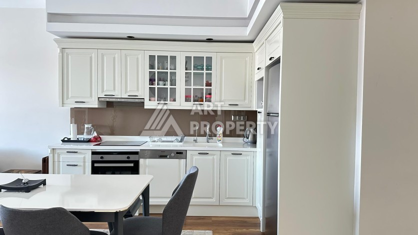 Квартира 2+1 с видом на море в Кестеле, 110 м² - Ракурс 6