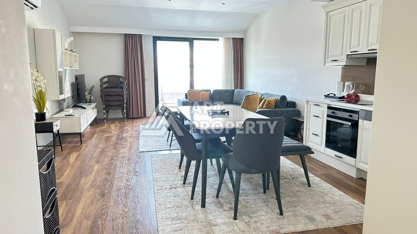 Квартира 2+1 с видом на море в Кестеле, 110 м² - Ракурс 20