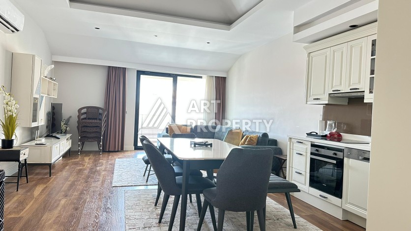 Квартира 2+1 с видом на море в Кестеле, 110 м² - Ракурс 21