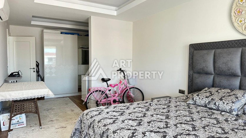 Квартира 2+1 с видом на море в Кестеле, 110 м² - Ракурс 23