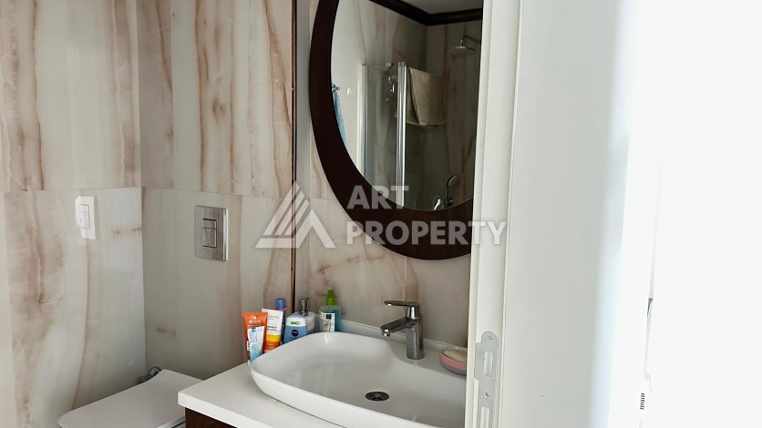 Квартира 2+1 с видом на море в Кестеле, 110 м² - Ракурс 28