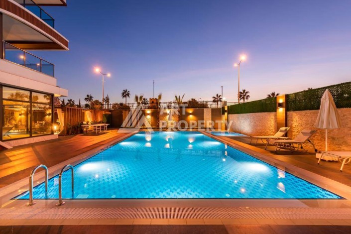 Квартира 2+1 с видом на море в Кестеле, 110 м² - Ракурс 31