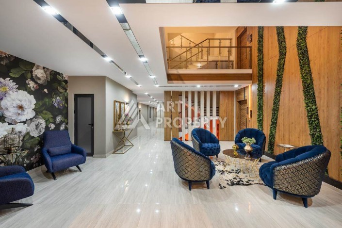 Квартира 2+1 с видом на море в Кестеле, 110 м² - Ракурс 34