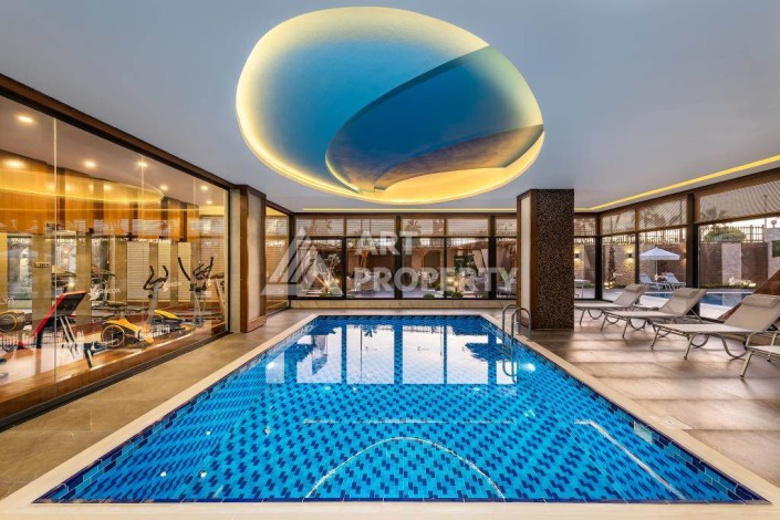 Квартира 2+1 с видом на море в Кестеле, 110 м² - Ракурс 35