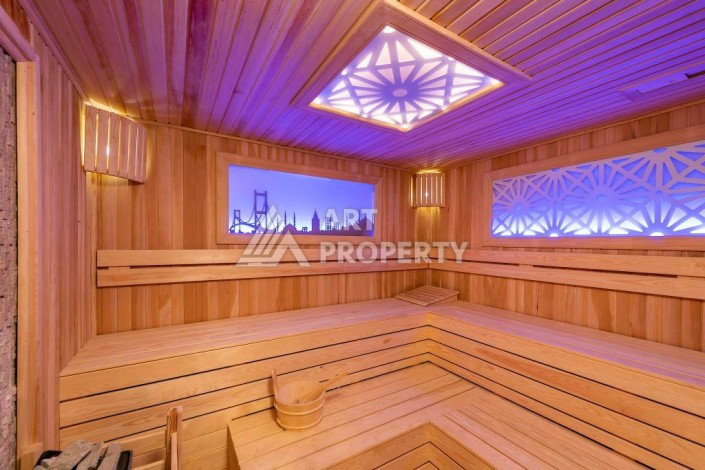 Квартира 2+1 с видом на море в Кестеле, 110 м² - Ракурс 37