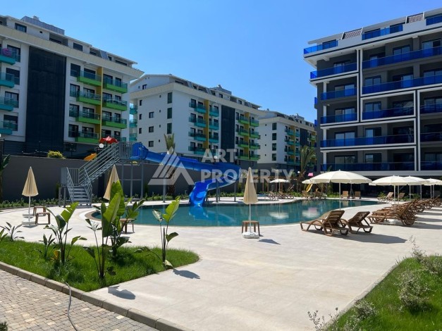 Квартира 1+1 в современном ЖК у моря, 55 м². Каргыджак, Алания - Ракурс 1