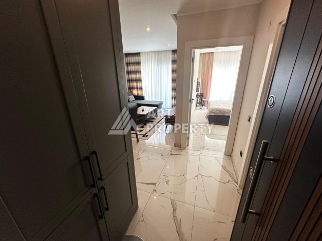 Квартира 1+1 в современном ЖК у моря, 55 м². Каргыджак, Алания - Ракурс 3