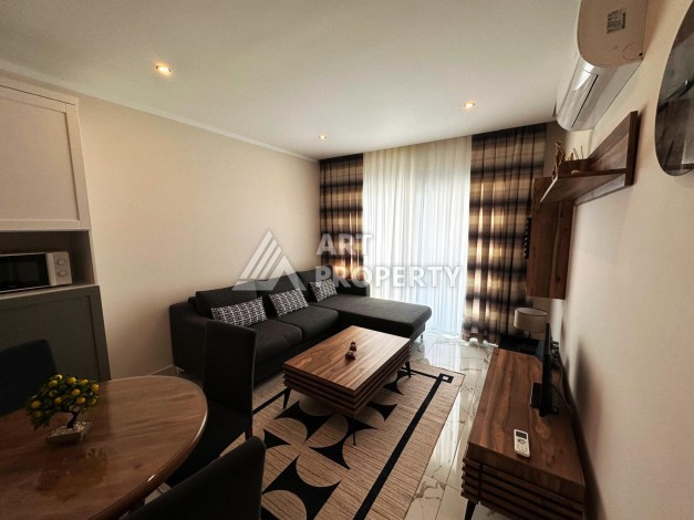 Квартира 1+1 в современном ЖК у моря, 55 м². Каргыджак, Алания - Ракурс 5