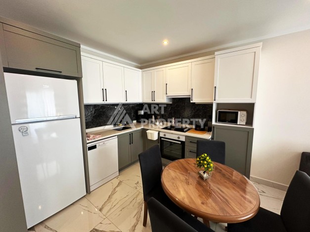 Квартира 1+1 в современном ЖК у моря, 55 м². Каргыджак, Алания - Ракурс 6