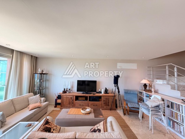 Дуплекс 2+1 с видом на море в Кестеле, 160 м². - Ракурс 6