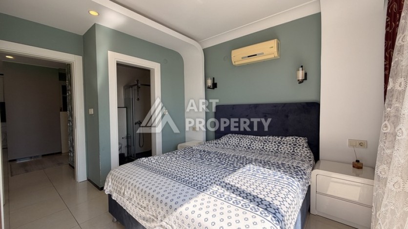 Квартира 2+1 с видом на море в районе Кестель, 110 м² - Ракурс 14