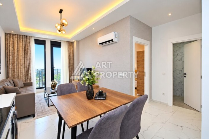 Квартира 1+1 в Каргыджаке с видом на море и бассейн, 55 м² - Ракурс 1