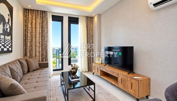 Квартира 1+1 в Каргыджаке с видом на море и бассейн, 55 м² - Ракурс 3